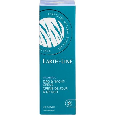 Vitamine E dag & nacht crème van Earth Line, 1x 100ml